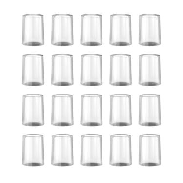 Imagem de 20 bocais para bafômetro, testador de álcool recarregável por USB ideal para uso em carro/casa (preto)