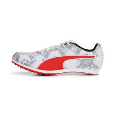 Imagem de PUMA Sapato de atletismo masculino Evospeed Star 8, Puma Black Puma White Puma Red, 42 BR