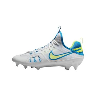 Imagem de Nike Chuteiras de lacrosse Huarache 9 Varsity LAX SE, Branco/Volt/Azul vívido, 43