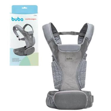 Imagem de Mochila Canguru 3 Posições de Tecido Respirável - Buba
