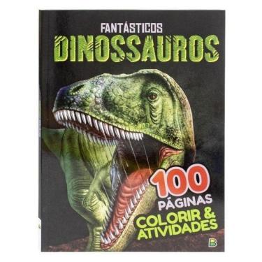 Imagem de Colorir & Atividades: Fantásticos Dinossauros