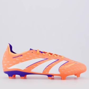 Imagem de Chuteira Adidas Predator League FG/MG Campo Laranja, 39