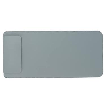 Imagem de XUXHOU Capa Protetora de Couro Pu Resistente à Caixa de Teclado Sem Fio Portátil para Teclado Mágico 2 para Viajantes (Azul + prata)