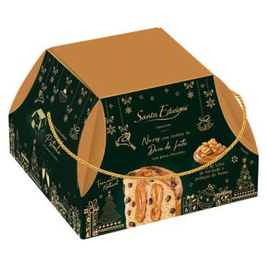 Imagem de Panettone Santa Edwiges Sabor Nozes com Recheio de Doce de Leite com G