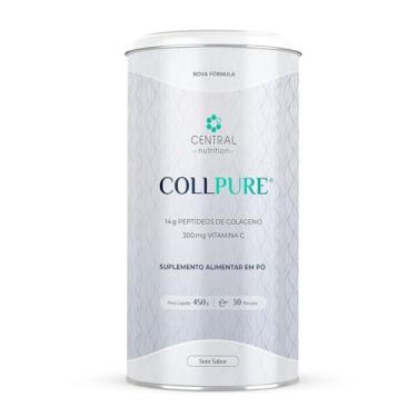 Imagem de CollPure 500g – Sem Sabor – Central Nutrition | Colágeno Hidrolisado em Pó | Suplemento Premium | Clean Label | Sem Glúten e Sem Lactose