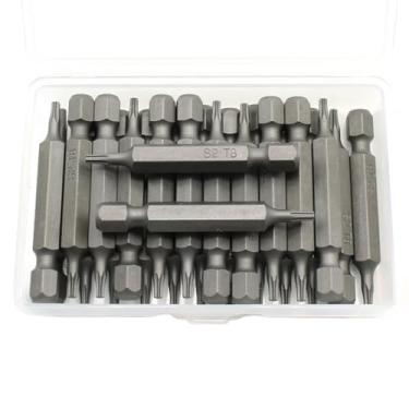Imagem de TEMO 25 peças T8 Torx 6 pontos 2 Polegadas Chave de Fenda Insert Bits
