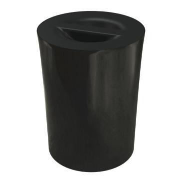 Imagem de Lixeira Redonda 10L Arquitech Preto Vulcano