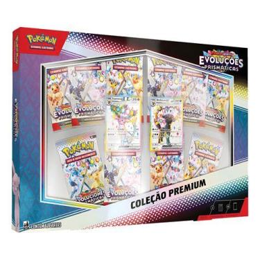 Imagem de Box Pokémon Coleção Premium Ev8.5 Evoluções Prismáticas - copag