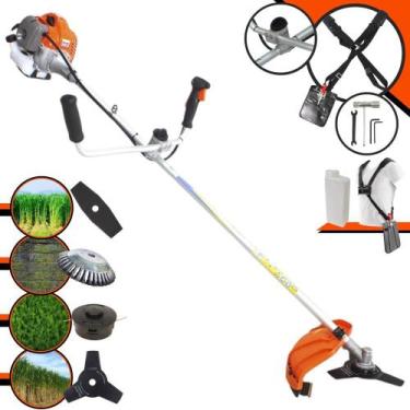 Imagem de Podador de Grama Vulcan VR430P À Gasolina 2T 43cc 1,7HP 10000rpm Profi