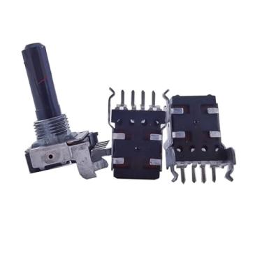 Imagem de 1 peça RK14 Modelo Single 4pin B50K mixer Ajuste de volume de som com comprimento do eixo de suporte 22,5 mm