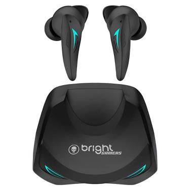 Imagem de Fone de Ouvido Bluetooth Intra-Auricular Bright FN578 - Cancelamento de Ruído Proteção IPX4 - Preto