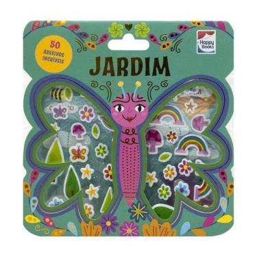 Imagem de Livro Com Adesivos Fofinhos: Jardim