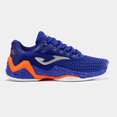Imagem de Tênis Joma Ace Pro Clay Azul Royal e Laranja, 43