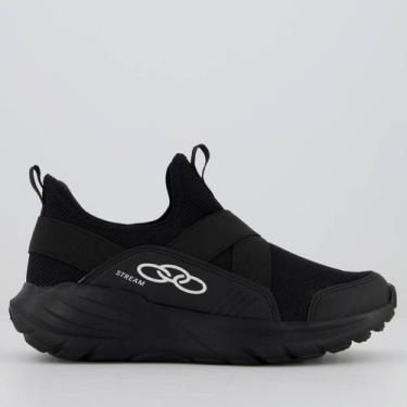 Imagem de Tênis Olympikus Stream Juvenil Preto, 30