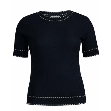 Imagem de Blusa m/c Pau a Pique Modal Azul Marinho