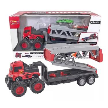 Imagem de Caminhão Racing Club Pista Carrinhos E Lançador - ZoopToys