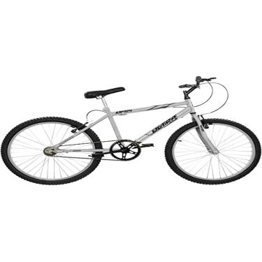 Imagem de Bicicleta de Passeio Ultra Bikes Esporte Chrome Line Aro 24 Reforçada Freio V-Brake Sem Marcha Cromado