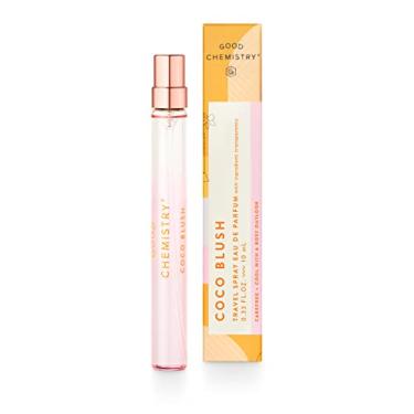 Imagem de Good Chemistry Spray de viagem Coco Blush 10 ml - Perfume de longa duração em movimento com água de coco, abacaxi e madeira flutuante - Despreocupado, limpo e vegano