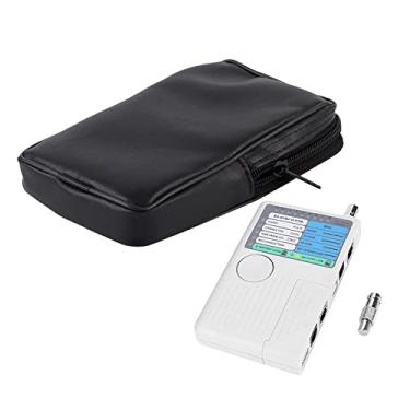 Imagem de Testador de Cabo de Rede LAN Portátil 4 Em 1 RJ45 RJ11 USB BNC Teste Conexões e Falhas Fios e Pinos Com Indicador e LEDs para Rastreador de Cabos UTP STP Com Blindagens Em USB