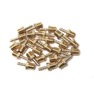 Imagem de LTWFITTING Acoplador de latão mangueira de 0,95 cm x 1/10.2 cm macho NPT combustível gás água (pacote com 25)