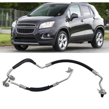 Imagem de Tubo de mangueira A/C 42588256 – Compatível com Chevrolet Trax 1.4L 2015-2020 e Buick Encore 1.4L 2013-2015 – Substituição para 95376436 – Conjunto de compressor AC e mangueira condensadora
