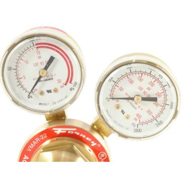 Imagem de Forney Regulador de acetileno 87091, serviço médio, estilo Victor