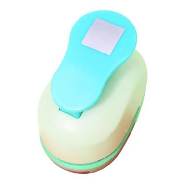 Imagem de UGPLM Furador de papel infantil Stamp Edge, acessórios de alavanca para artesanato, multiuso para atividades escolares, faça você mesmo, furador de, L