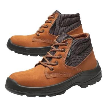 Imagem de Bota Segurança Amarrar Bracol Bae Bico Pvc Masculina Com C.a Castor, 3