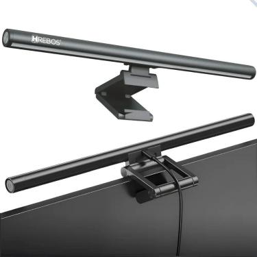 Imagem de 2X Luminária Barra Led Luz Monitor Notebook Computador Usb M