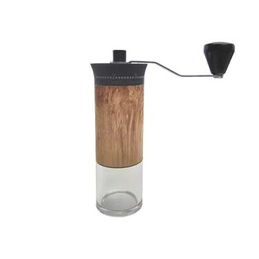 Imagem de Lamido Moedor de café manual, 8 configurações ajustáveis, capacidade de 30 g, moedor de rebarba cônico com manivela