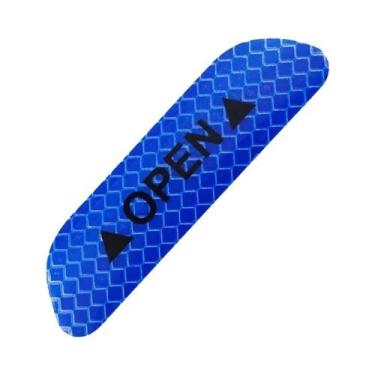 Imagem de Adesivos Refletivos Para Portas De Carro Fita De Advertência De Segura