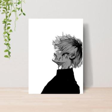 Imagem de Quadro Tokyo Ghoul Anime A4  Placa MDF 07 - Lomi Art