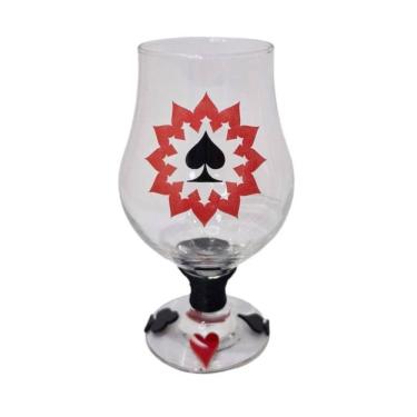 Imagem de Taça Cerveja Zé Pelintra Baralho Carta Espadas 400 Ml