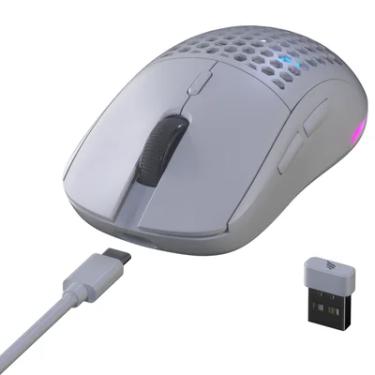 Imagem de Mouse Gamer Sem Fio Fallen Pantera Pro Wireless Branco - Mo-fn-pa-pro-wl-br