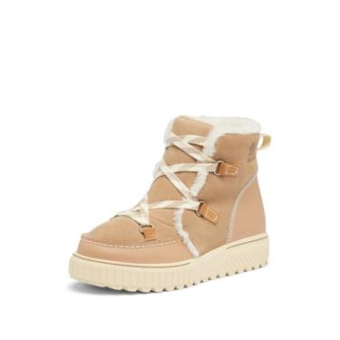 Imagem de Sorel Bota feminina Ona Ave Alpine impermeável para neve, Bronzeado empoeirado/amarelado, 40