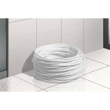 Imagem de Mangueira 5-16 Polegada Tramontina Em Pvc Branca 1 Camadas 50 M - 1 Mm