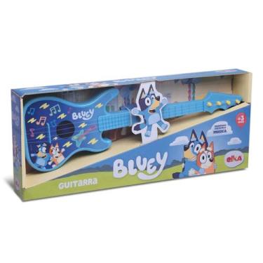 Imagem de Brinquedo Guitarra Bluey Infantil +3 anos - Brinquedo Musical Educativ