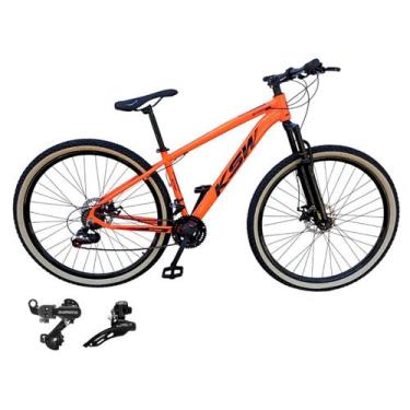 Imagem de Bicicleta Ksw Xlt Aro 29 21v Freios Mecanico Cambios Dainteiro e Trase