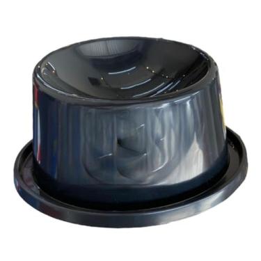 Imagem de MY PET BRASIL Comedouro Alto Ergonômico e Anti-Formiga para Gatos, Comedouro Elevado de Filhote, Preto