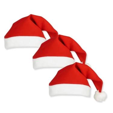 Imagem de 06 Gorro Gorrinho Touca Natal De Papai e Mamãe Noel Feltro