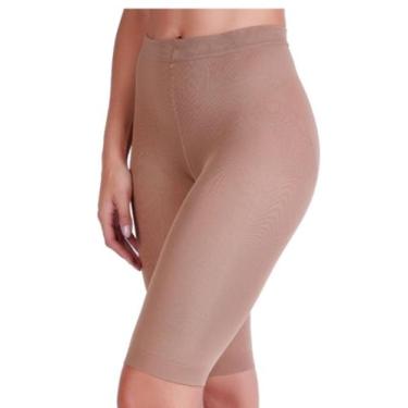 Imagem de Bermuda redutora modeladora up line Loba Lupo 5695, Pó de arroz, P