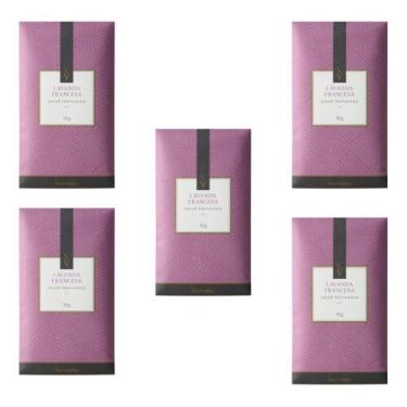 Imagem de 5x Sachês Perfumados Via Aroma 10g - Capim Limão - Lavanda - Flor de C