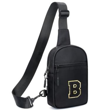 Imagem de KKXIU Presentes para meninas de 6, 7, 8, 9, 10, 11, 12 anos, bolsa tiracolo moderna para adolescentes, Preto