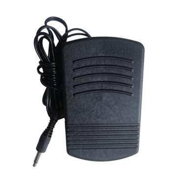 Imagem de Pedal de máquina de costura para mini máquinas domésticas, interruptor momentâneo, compatível com modelos de 6V, controlador de pedal mãos livres
