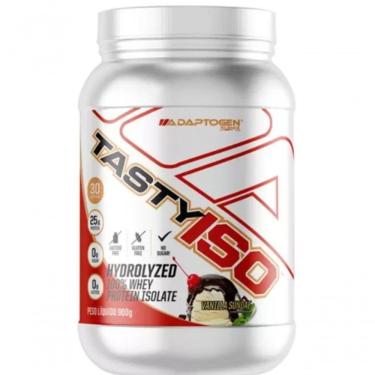 Imagem de Tasty Iso Adaptogen Pote 900g Sabor Vanilla Sundae