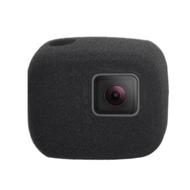 Imagem de Capa Windslayer para câmera Gopro Hero 5/6/7 preta, capa de espuma para para-brisas, silenciador de esponja, à prova de vento, acessório de redução de ruído de vídeo