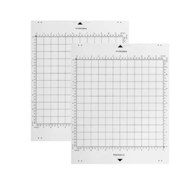 Imagem de Kit 2 Bases De Corte Helíaco Compátivel Brother Scanncut 30x30 Com Cola