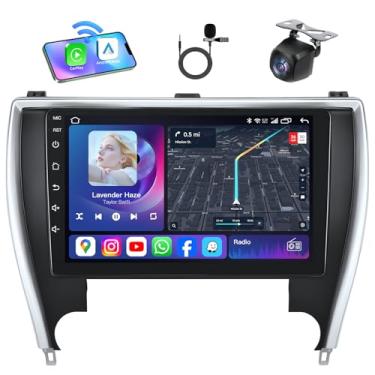 Imagem de Rádio estéreo de 8 núcleos 6G + 128G para Toyota Camry 2015 2016 2017: Andriod 13 Upgrade 10,2 polegadas 1280 * 800 HD tela sensível ao toque 5GWIFI 4G LIT Bluetooth AM/FM EQ DSP CarPlay Andriod Auto