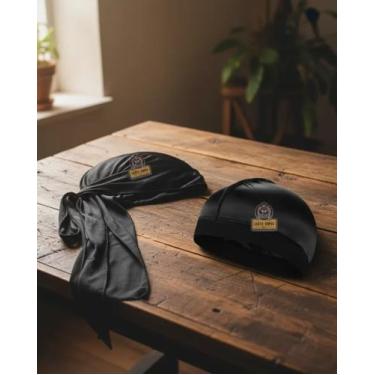 Imagem de Kit Profissional Waves Durag Original Com Waves Caps - Leste Capas, 1 