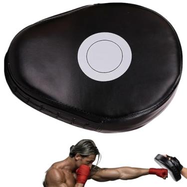 Imagem de Almofadas de boxe, de perfuração - Alvo de boxe com almofadas de MMA espessadas e curvas,Equipamento de boxe para artes marciais, de chute com absorção de choque para treinamento de adultos e crianças